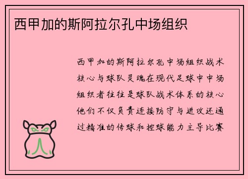 西甲加的斯阿拉尔孔中场组织